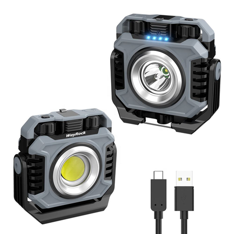 WayRock Max 1500 Lumen Rechargeable LED Lantern with Power Bank Function Image