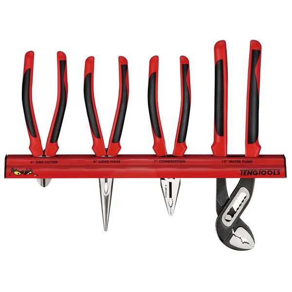TengTools - Plier Set Wall Rack 4 Pieces - WRMB04