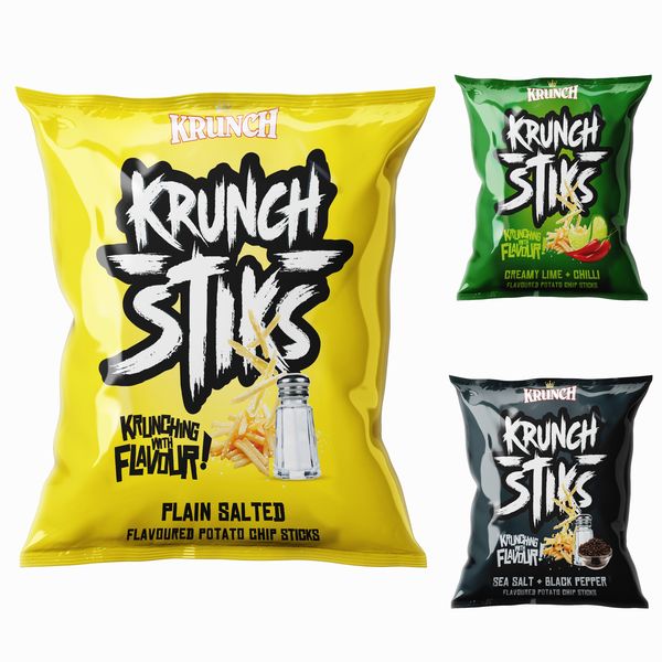 Krunch Sticks (Mixed) - 90g x 24
