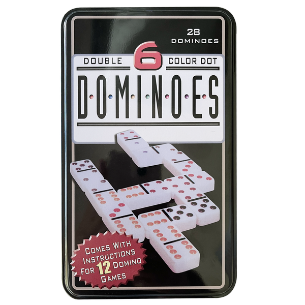 RGS Group Double-six Dominoes in Tin