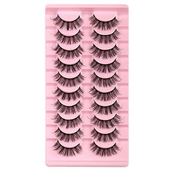 Wispy Mink Lashes, Natural Eyelashes - Spikes Lash Fluffy False Eyelashes