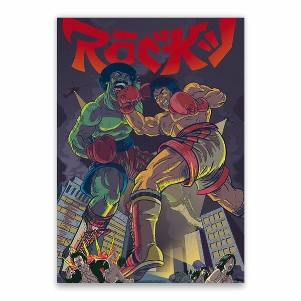 Rocky Cartoon Poster - A1