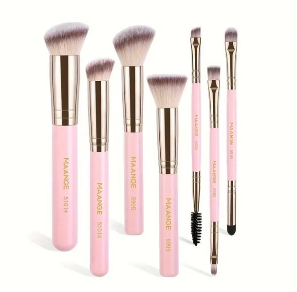 Makeup brush set - 7 Piece