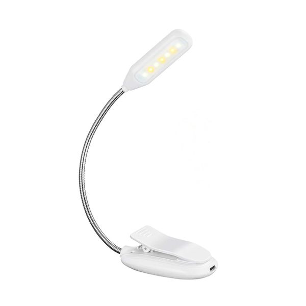 Rechargeable Reading Lights for Books in Bed, Book Lights at Night in Bed