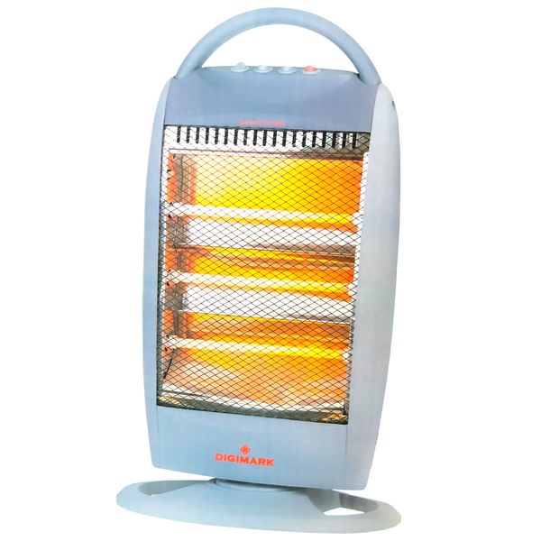 Digimark 3 Bar Electric Oscillating Heater - High-Efficiency Ceramic Heater