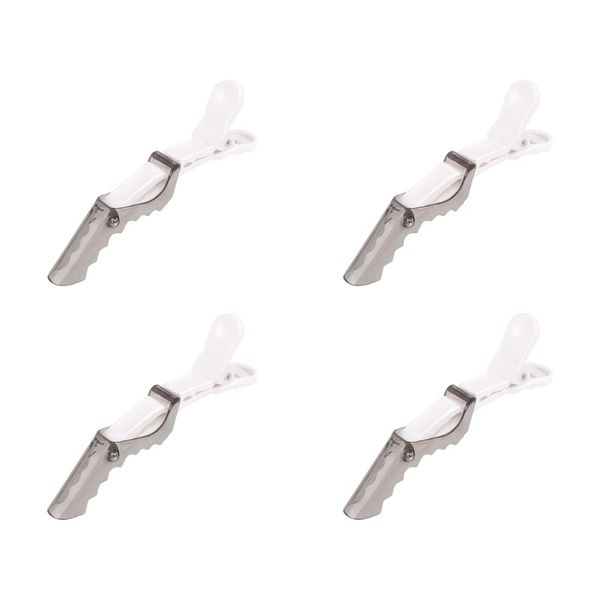 4-Piece Professional Alligator Hair Clip Set