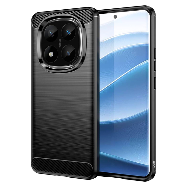 TRON Shockproof Carbon Fiber Case Compatible with Redmi Note 14 Pro Plus 5G
