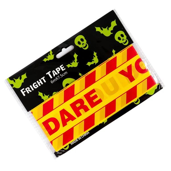 Caution Barricade Party Tape - You Dare - 6m