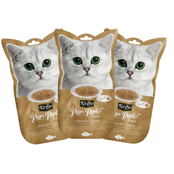 Purr Puree Plus+ Unrinary Care Tuna (3 x 60g packet)