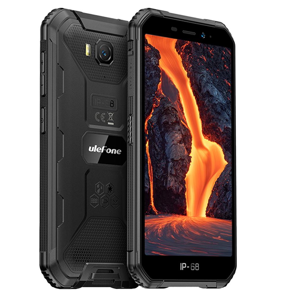 UleFone Armor X6 Pro, Android 12, 4GB+32GB Rugged Smartphone with Lanyard