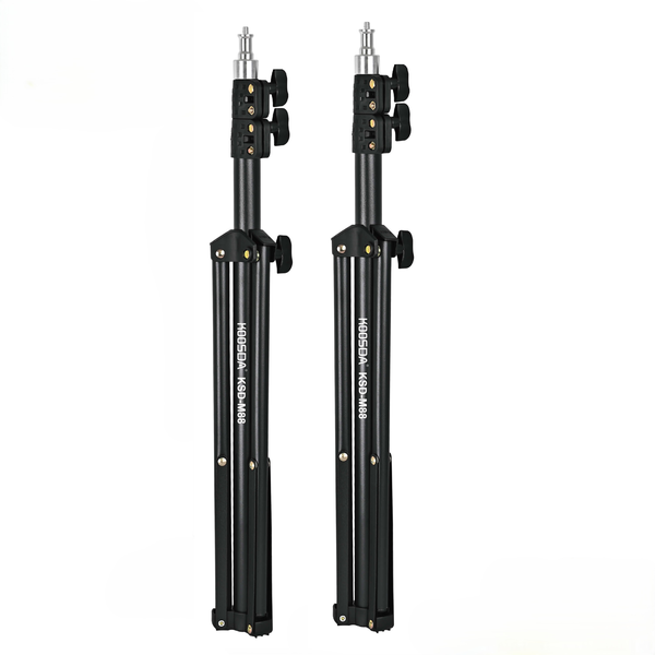 Koosda M88 Heavy Duty Premium Studio Light Stand Support upto 3kg - 2pack