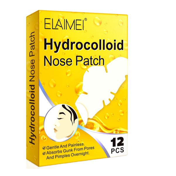 Hydrocolloid Nose Patch-Gentle -Painless-Absorbs Gunk from Pores Overnight