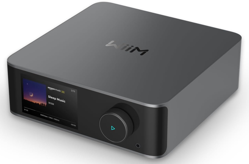 WiiM Ultra Music Streamer &amp; Digital Preamp (3.5" Touchscreen) - Space Grey