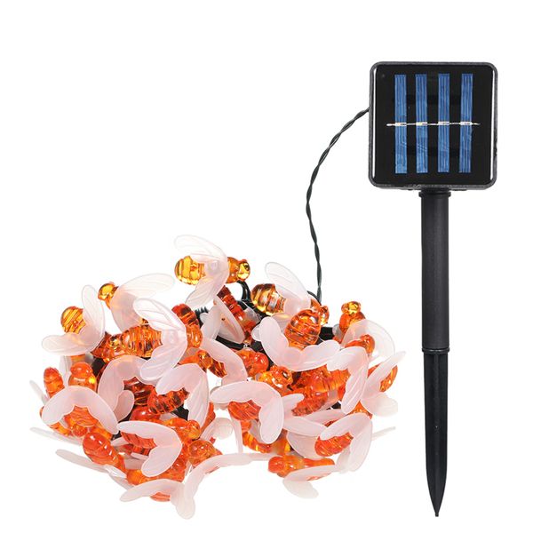 Solar Powered LED Bees Fairy Light 5M- SD