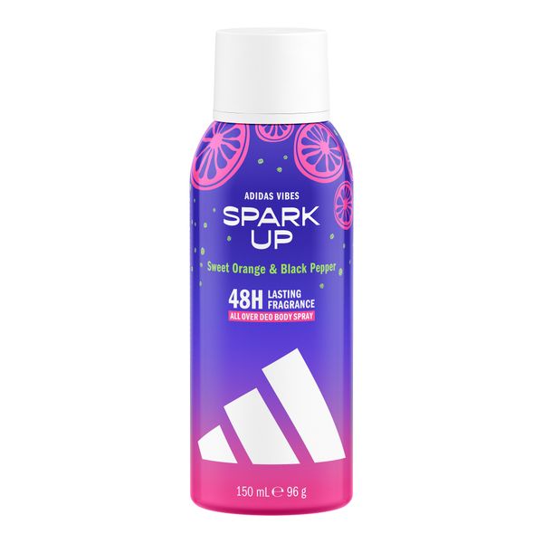 Adidas Vibes Spark Up All-Over Deo Body Spray, 150ml