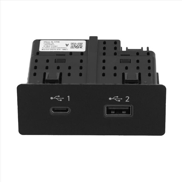 284H3-6Ra0A Car Usb &amp; Type C Ports Auxiliary Jack Compatible with Nissan