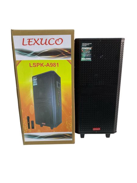 Lexuco Double 8" BT Speaker (LSPK-AZC)