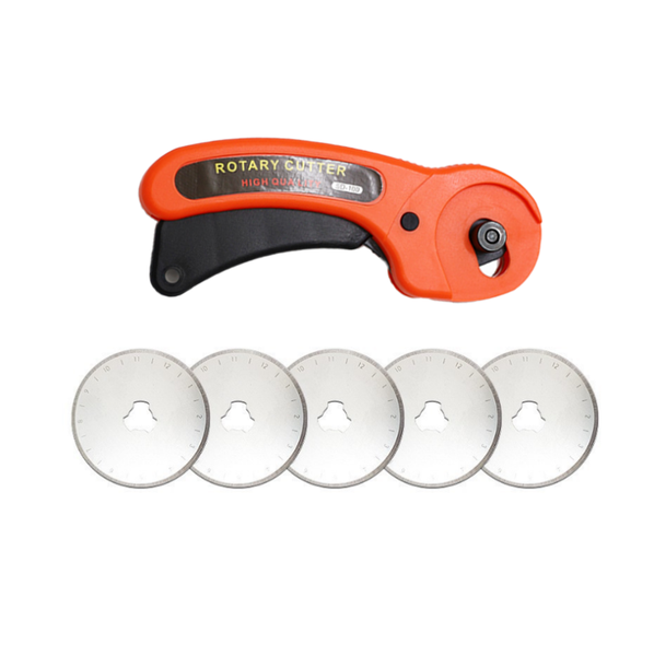 45MM Rotating Cutting Roller Knife With 5 Blades For Leather Cutting