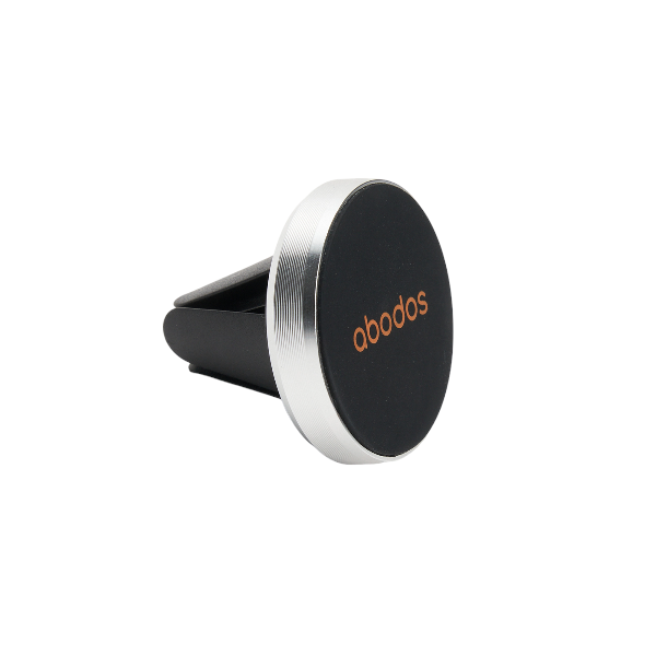 ABODOS - AS-TS61 - Magnet Car Holder - Black &amp; Silver