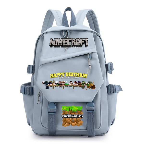 Kid Schoolbag Minecraft Game Merchandise Backpack