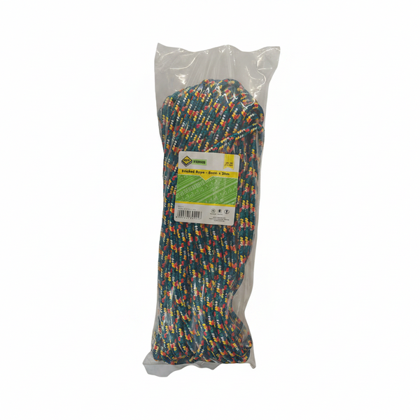 Durable 8mm Braided Outdoor Rope - 30m for Camping and Boating