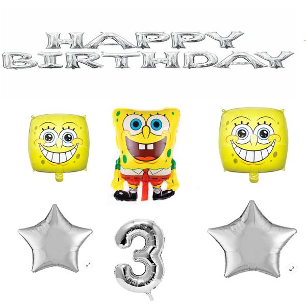 SpongeBob Balloon Set 3 years