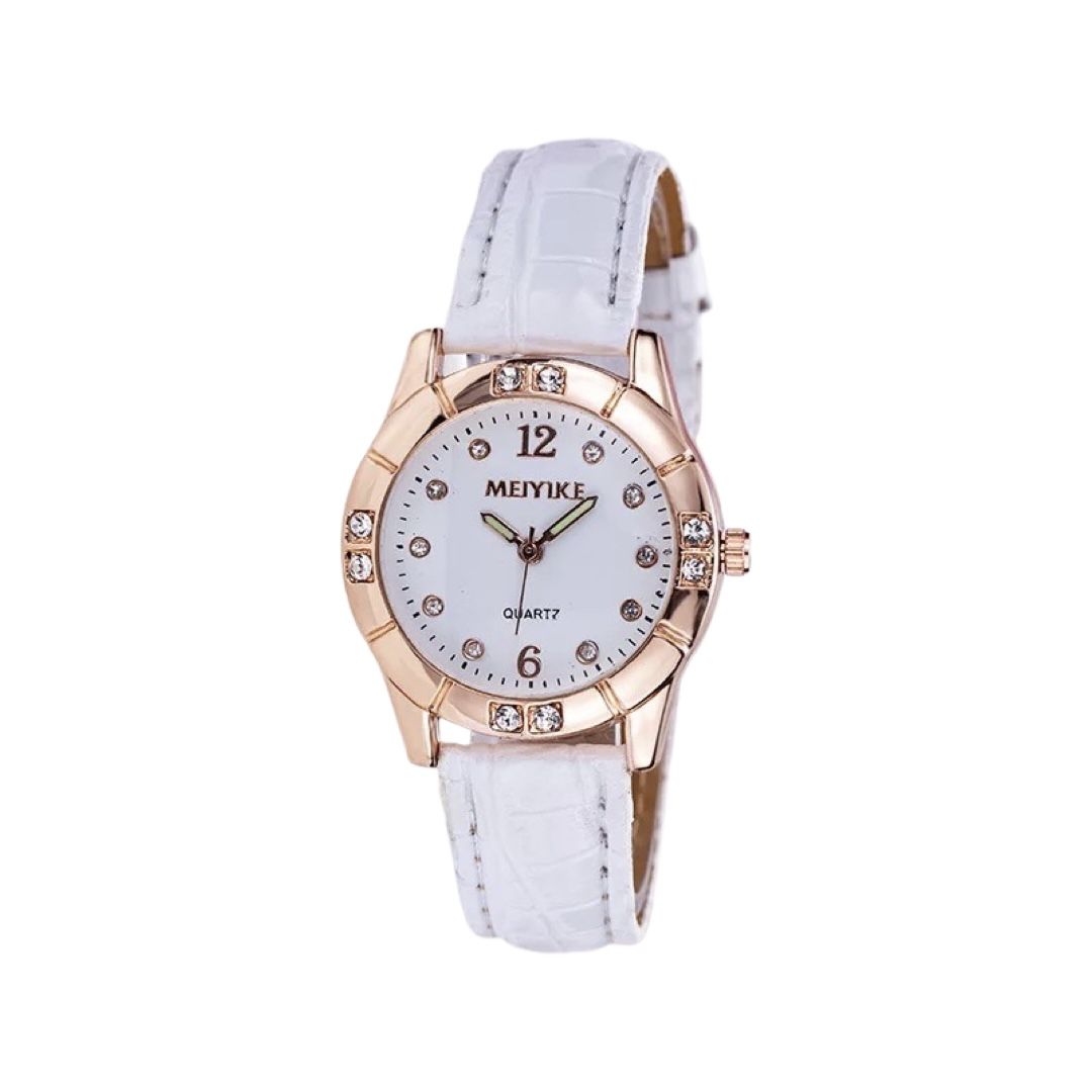 Ladies Leather Rhinestone Watch Buy Online in South Africa