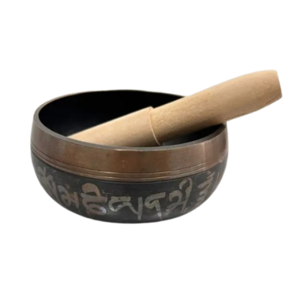 Tibetan Singing Bowl with Peach Wood Mallet