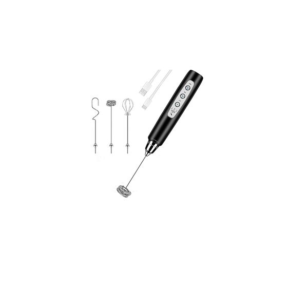 Handheld Rechargeable Milk Frother &amp; Coffee Mixer