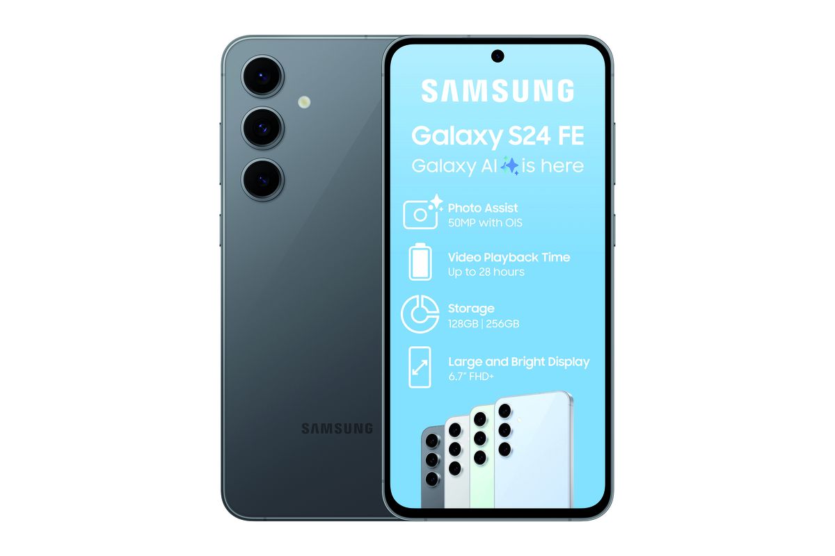 Samsung Galaxy S24 FE 5G 128GB Dual Sim - Graphite