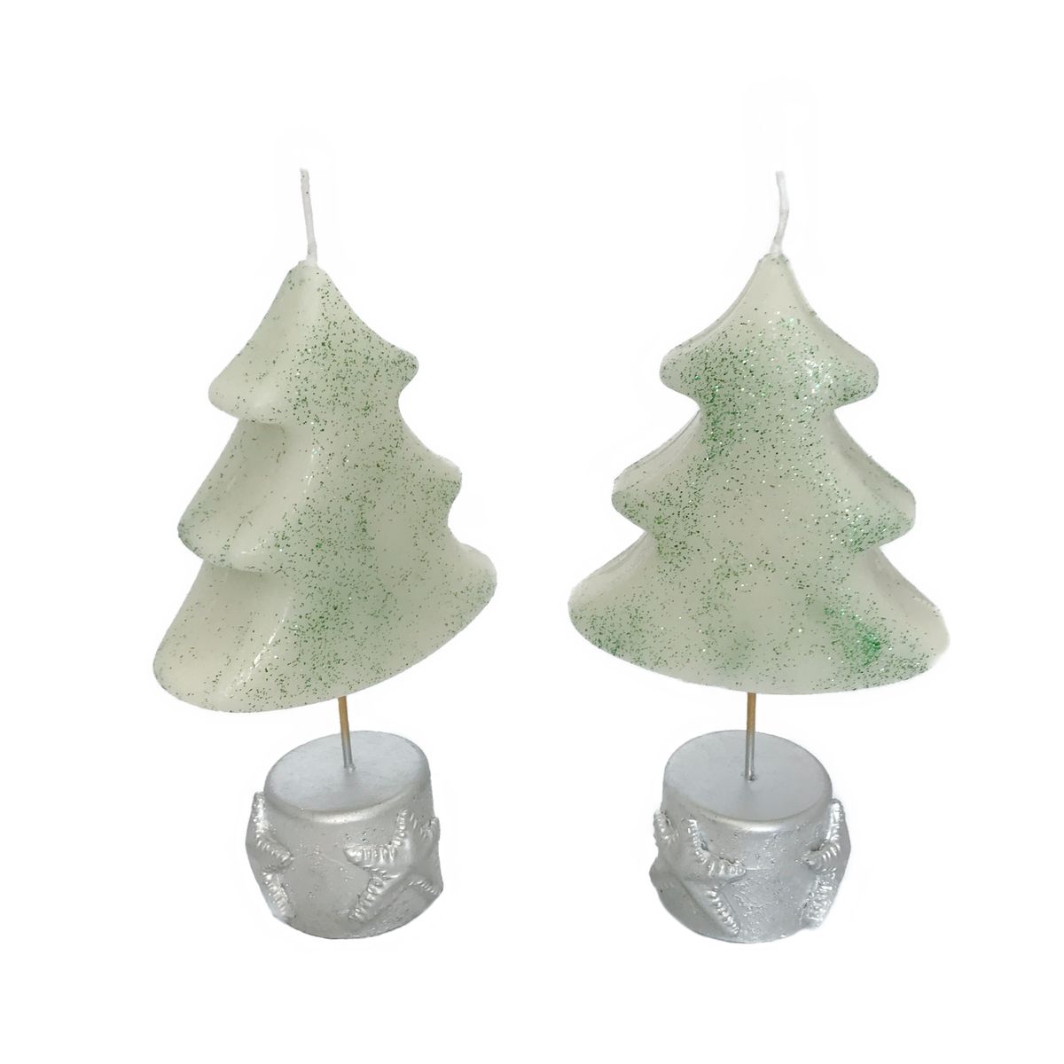 Mystic-Christmas Tree Candles and Stand - Quantity 2 | Buy Online in ...