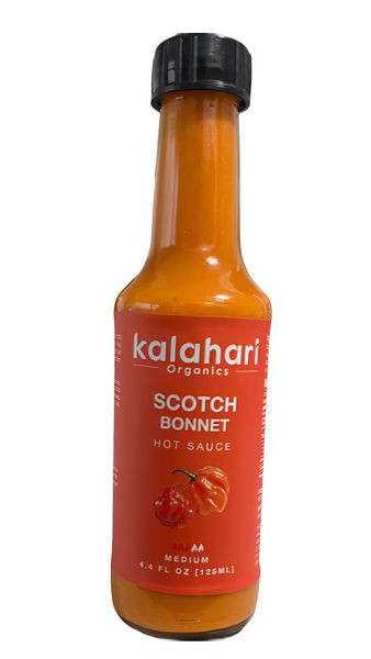 Kalahari Organics Scotch Bonnet Hot Sauce - 125ml