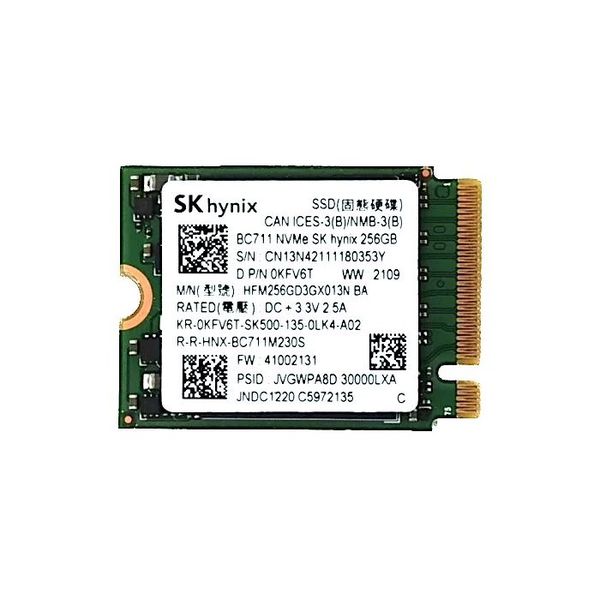 SK Hynix 256GB BC711 NVMe