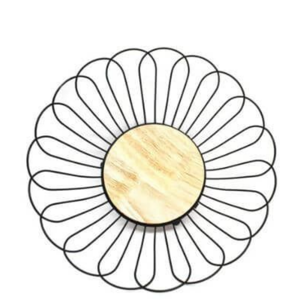 Round Metal Fruit Basket