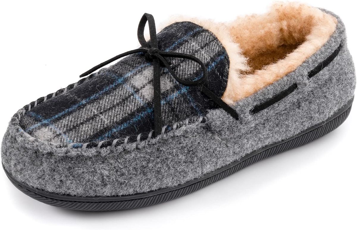 rockport moccasin slippers