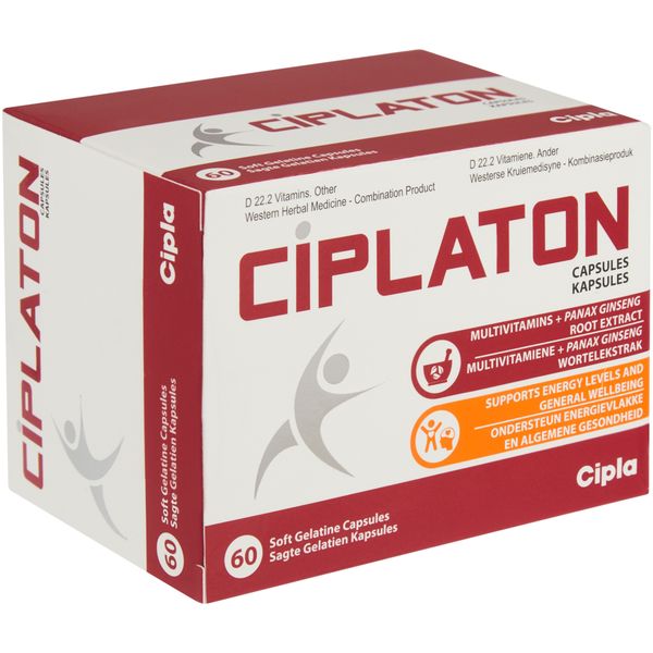 Ciplaton Capsules 60