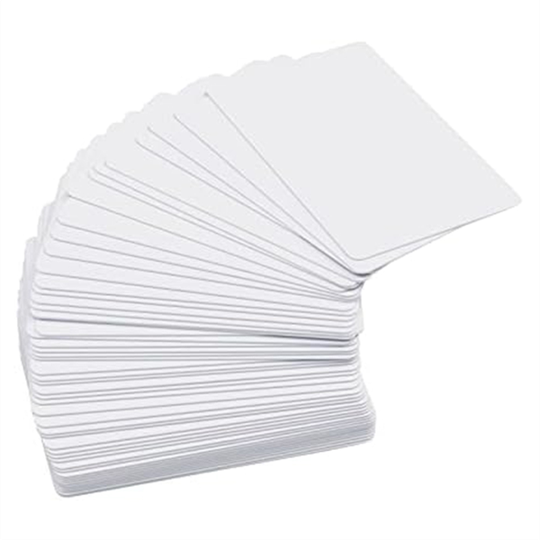 50 Pack Premium Blank Pvc Cards Cr80 30Mil Graphic Quality White