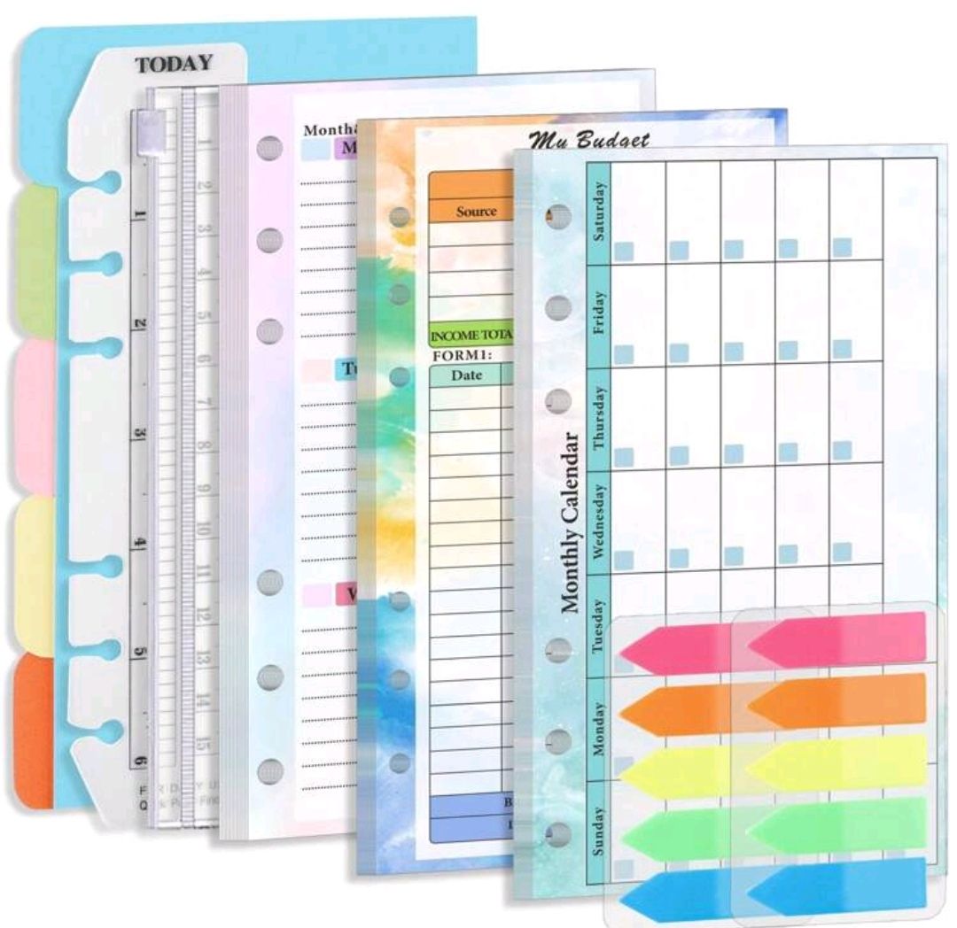 Budget Binder Replacement Inserts (Set Of 91) | Shop Today. Get it ...