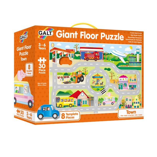 Galt Giant Floor Puzzle Town