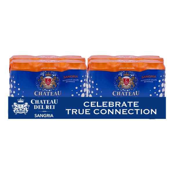 Chateau Del Rei Sangria - 24 x 440ml cans