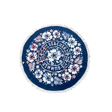 Round beach towel cotton on new arrivals