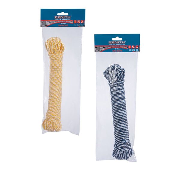 Zenith Ski-Rope - 5mm X 30m Hank 2-Colour (6 Pack)