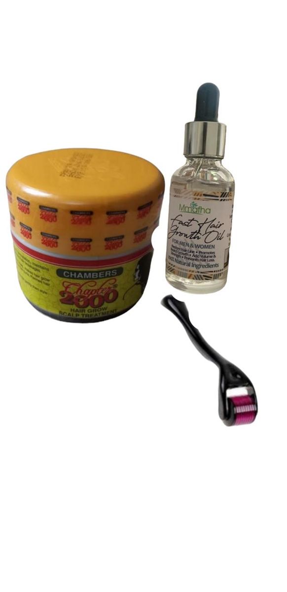 Chapter 2000 Hair Grow Scalp Treatment, Hair Growth Oil with Derma Roller