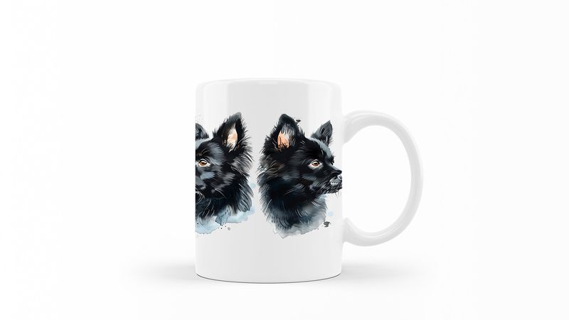 Schipperke Printed Coffee Mug