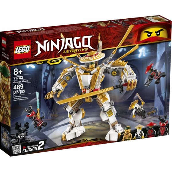 LEGO Ninjago Golden Mech 71702 | 8+ Yrs