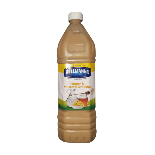 Hellmann's Honey &amp; Mustard Salad Dressing 1Lt (21062497)
