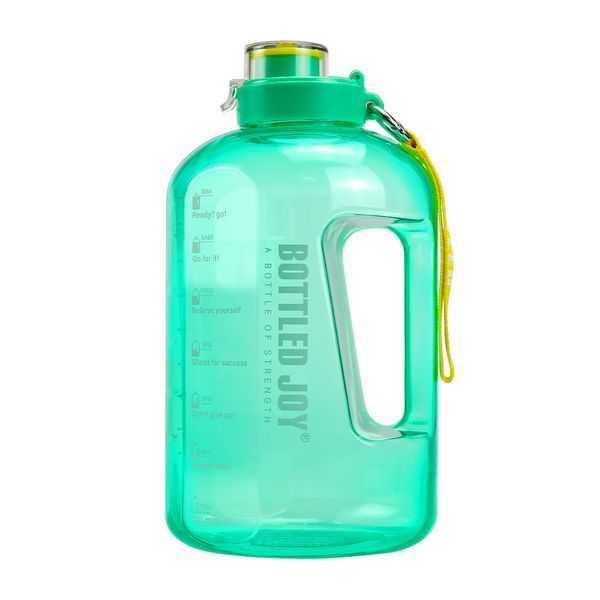 Leak Proof 2.5L BPA Free Sports Water Bottle With Motivational Time Marker