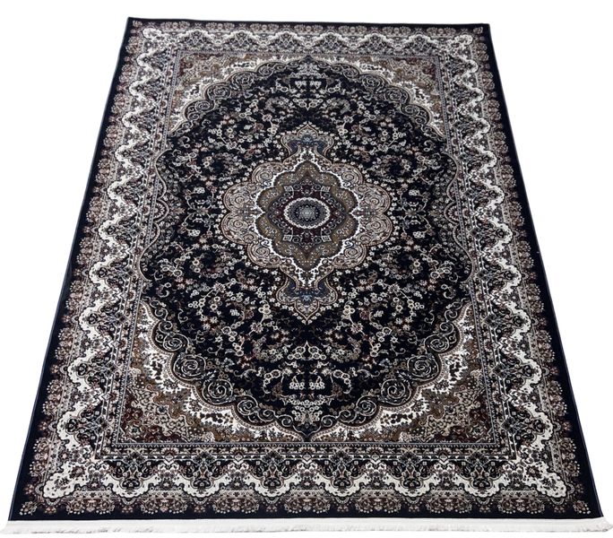 RUGS OF PERSIA - Turkish Machine Made Navy Persian Design Rug - 290 x 200cm