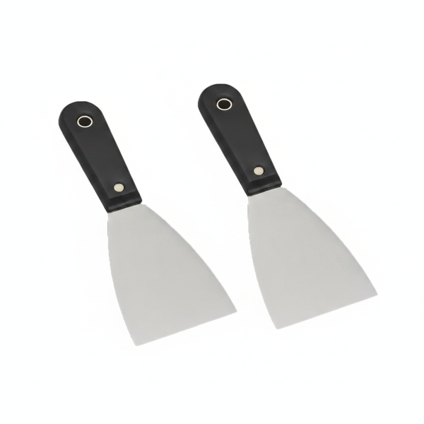 Hamiltons 75mm Paint Scraper for Precision Surface Removal - 2 Pack