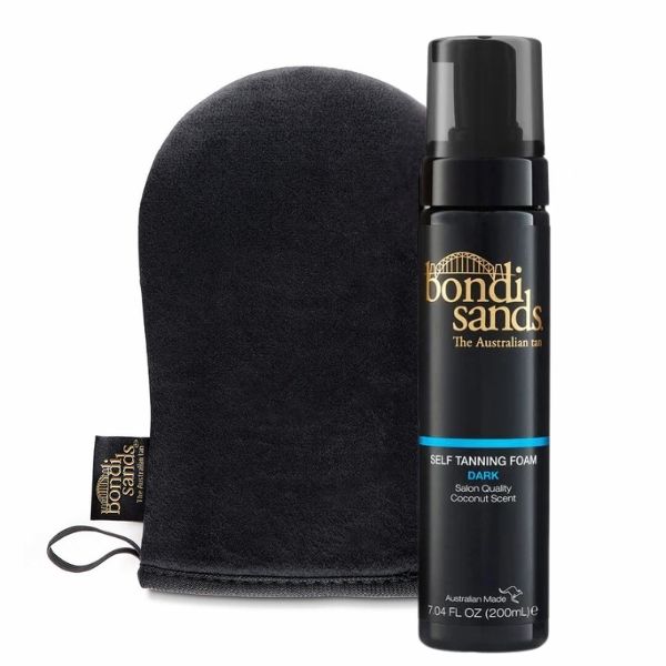 1 X Dark Tanning Foam + 1 Mitt image